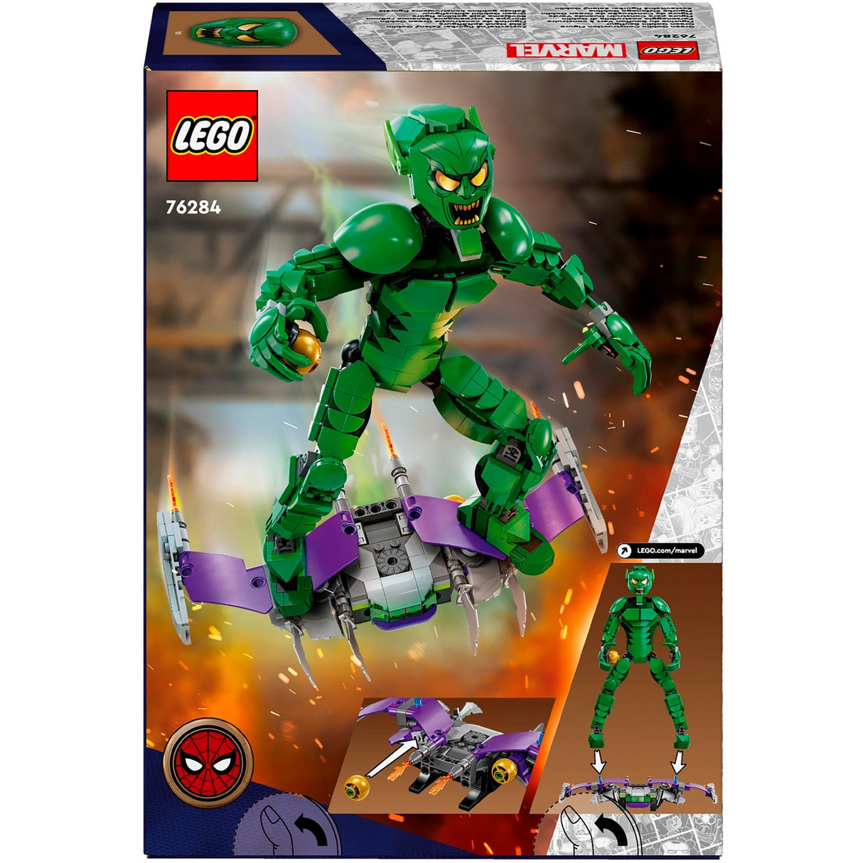 Lego Super Heroes 76284 Green Goblin Construction Figur
