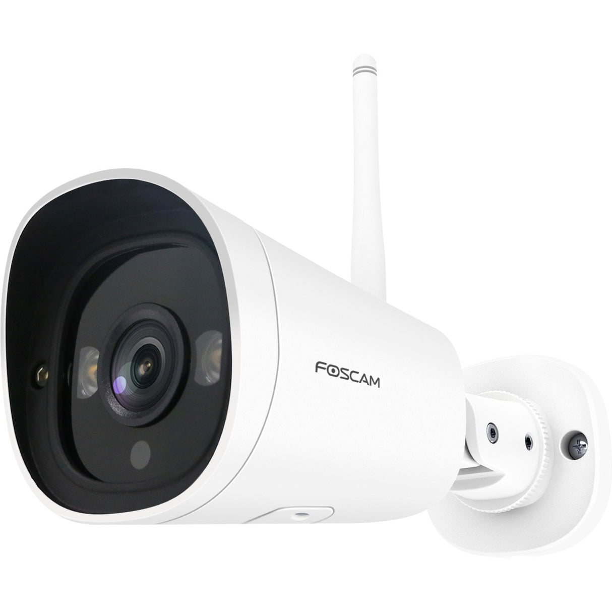 Foscam G4C, 2K Starlight WiFi udendørs sikkerhedskamera (hvid)