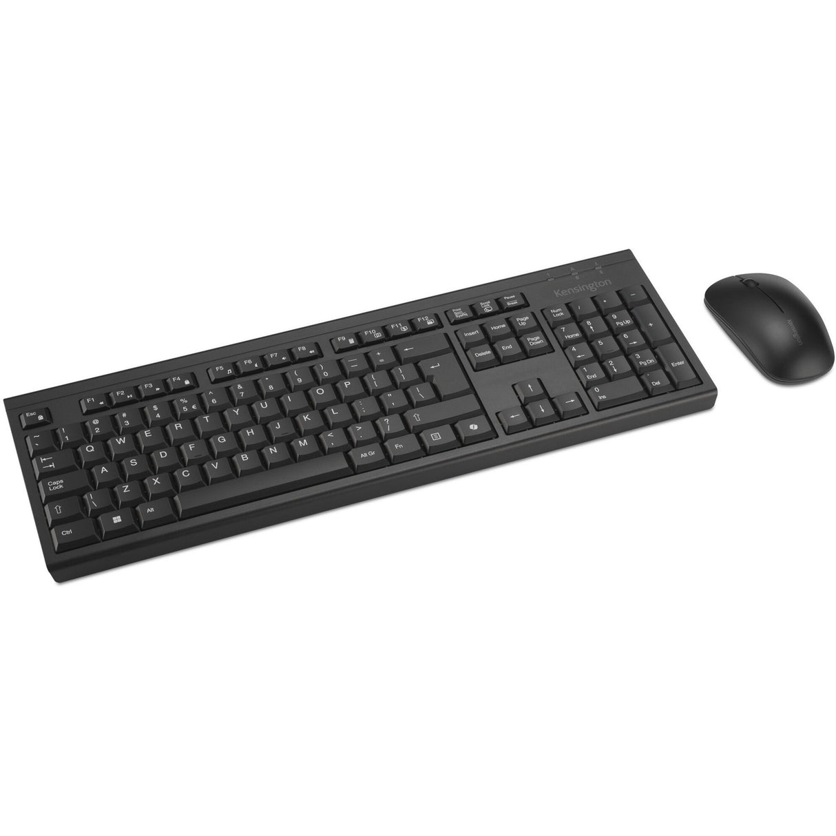 Kensington km270 eq genopladeligt skrivebordssæt – trådløst skrivebordssæt (sort, us-layout (qwerty), membran, 100 %, bluetooth, 2,4 ghz)