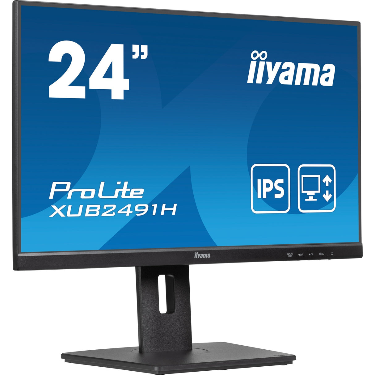 Iiyama prolite xub2491h-b1 23.8 skærm (sort, hdmi, skærmport)