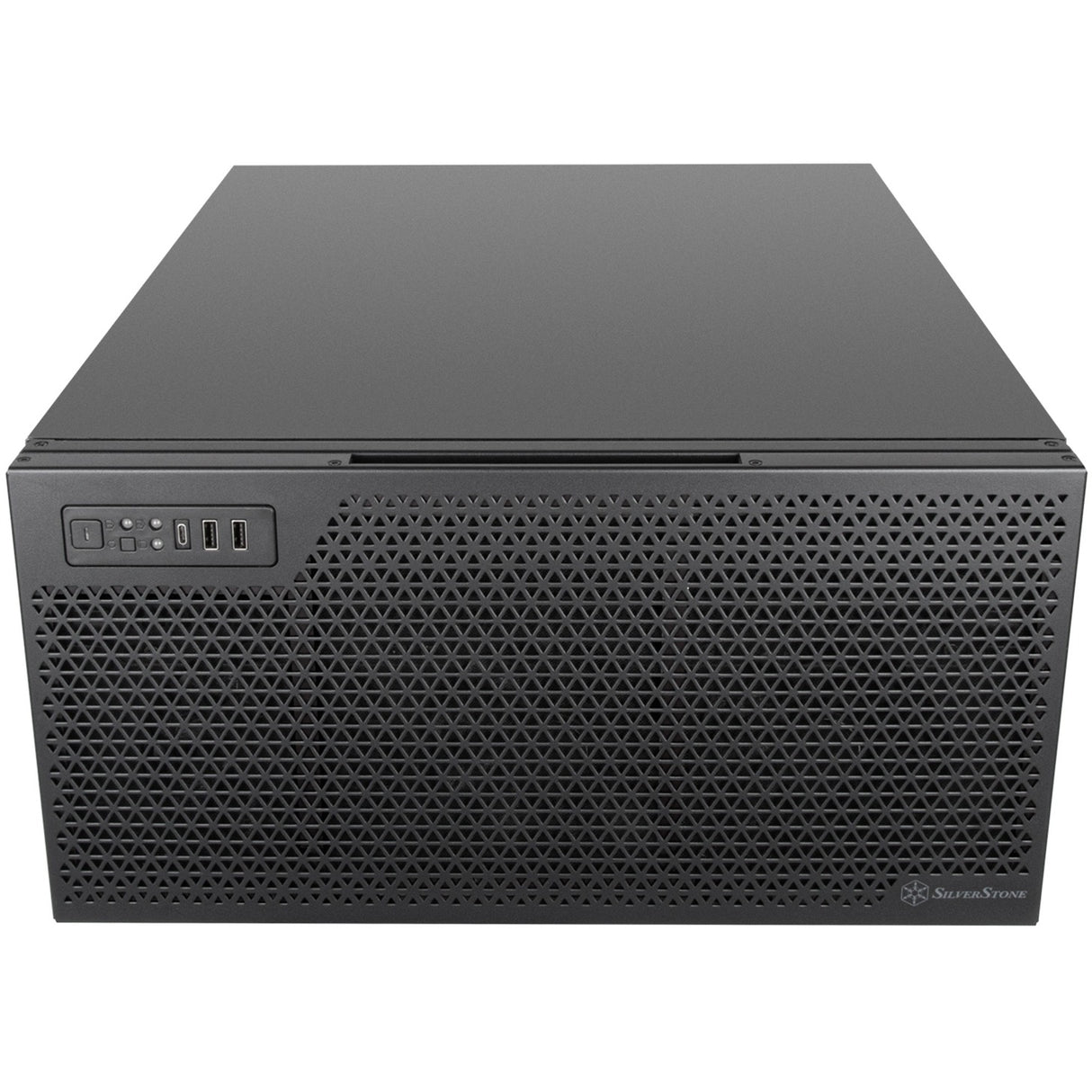 Silverstone RM52 server housing (black | 2x USB-A | 1x USB-C)