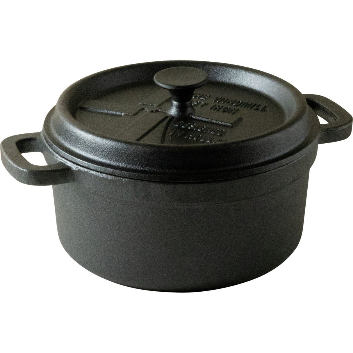 Vindmøllegrillens stegepande (sort, ø 20 cm | 2,1 liter)