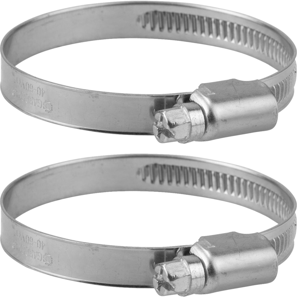 Gardena slangeklemmer 40 - 60 mm (1,1 2 ) slangestykke (7195-20, 2 stk.)
