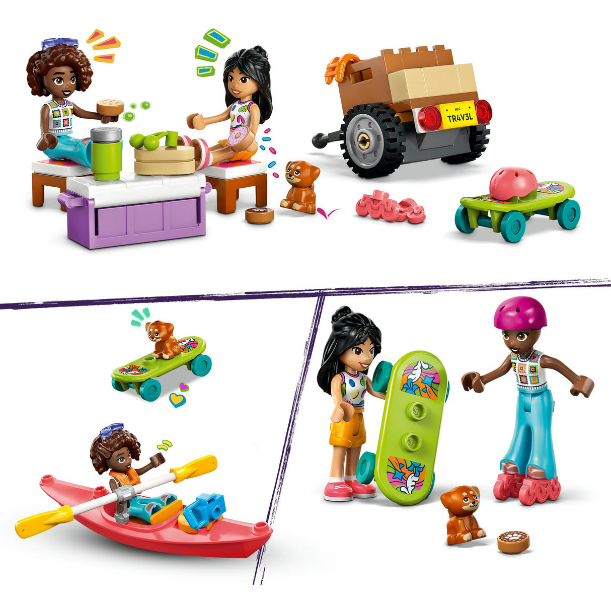 Lego friends 42659 på roadtrip sammen