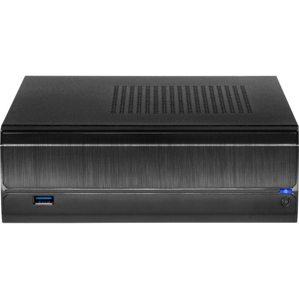 Inter-tech JX-500 HTPC-hus (sort | 1x USB-A)
