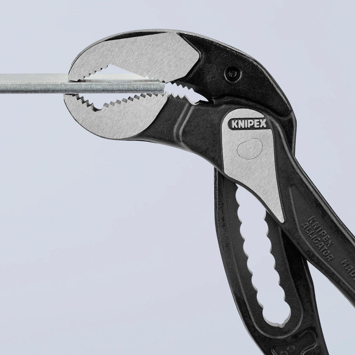 Knipex Alligator XL vandpumpetang 8801400 Svensk vandpumpetang (sort rød, 400 mm)