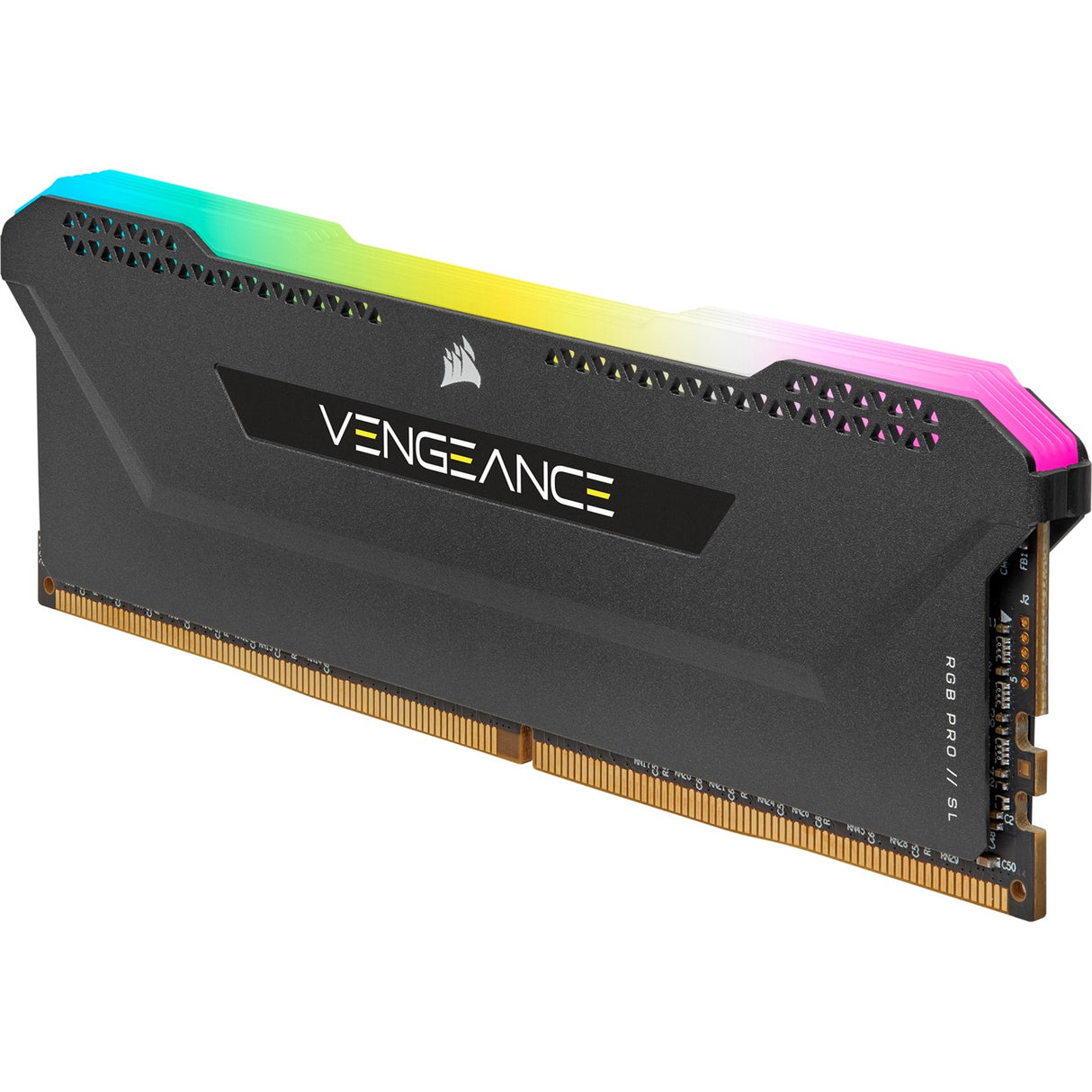 Corsair Vengeance RGB Pro SL 16 GB DDR4-3200 (2x 8 GB) RAM (sort, cmh16gx4m2e3200c16, xmp 2.0)
