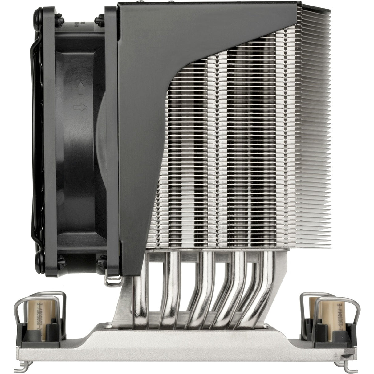 Silverstone xe04-4189 CPU-køler (sølv, 4-benet PWM)