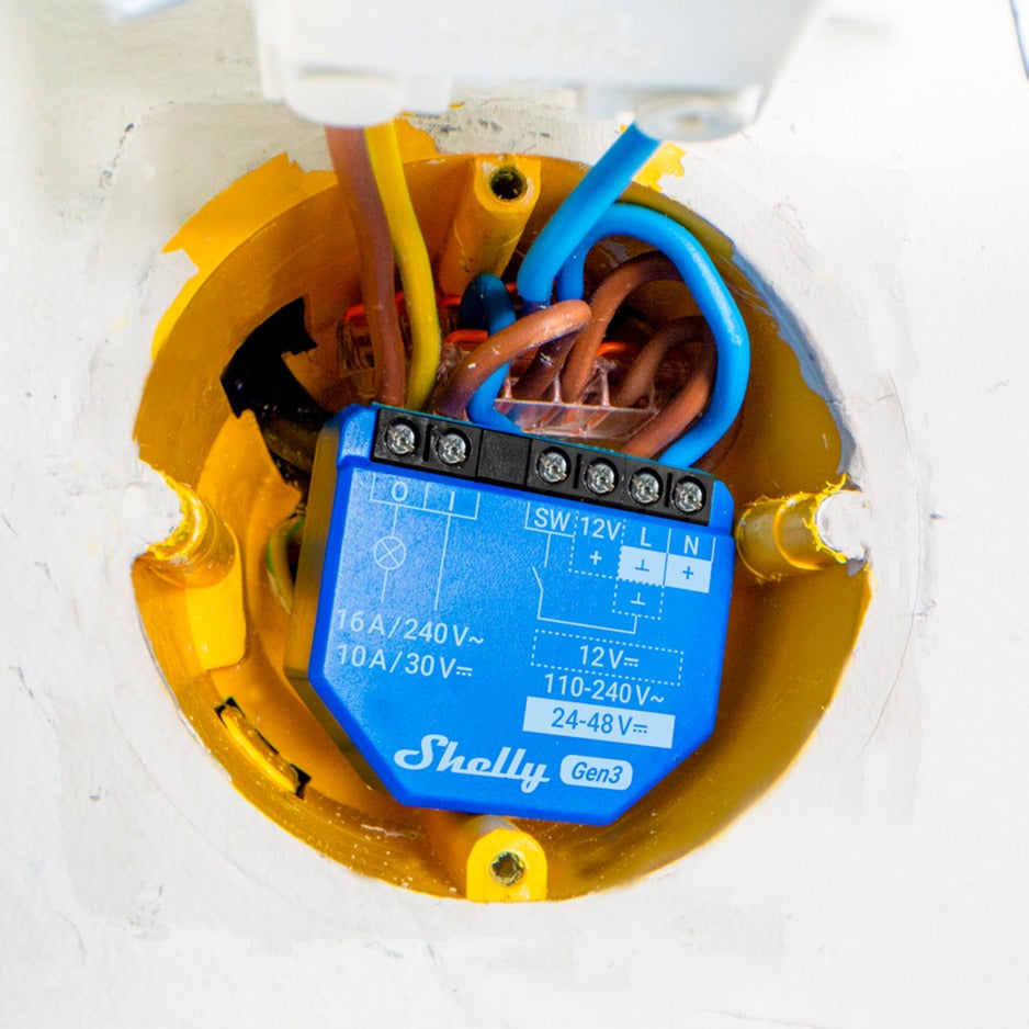 Shelly gen3 - smart switch - wi-fi - bluetooth gateway
