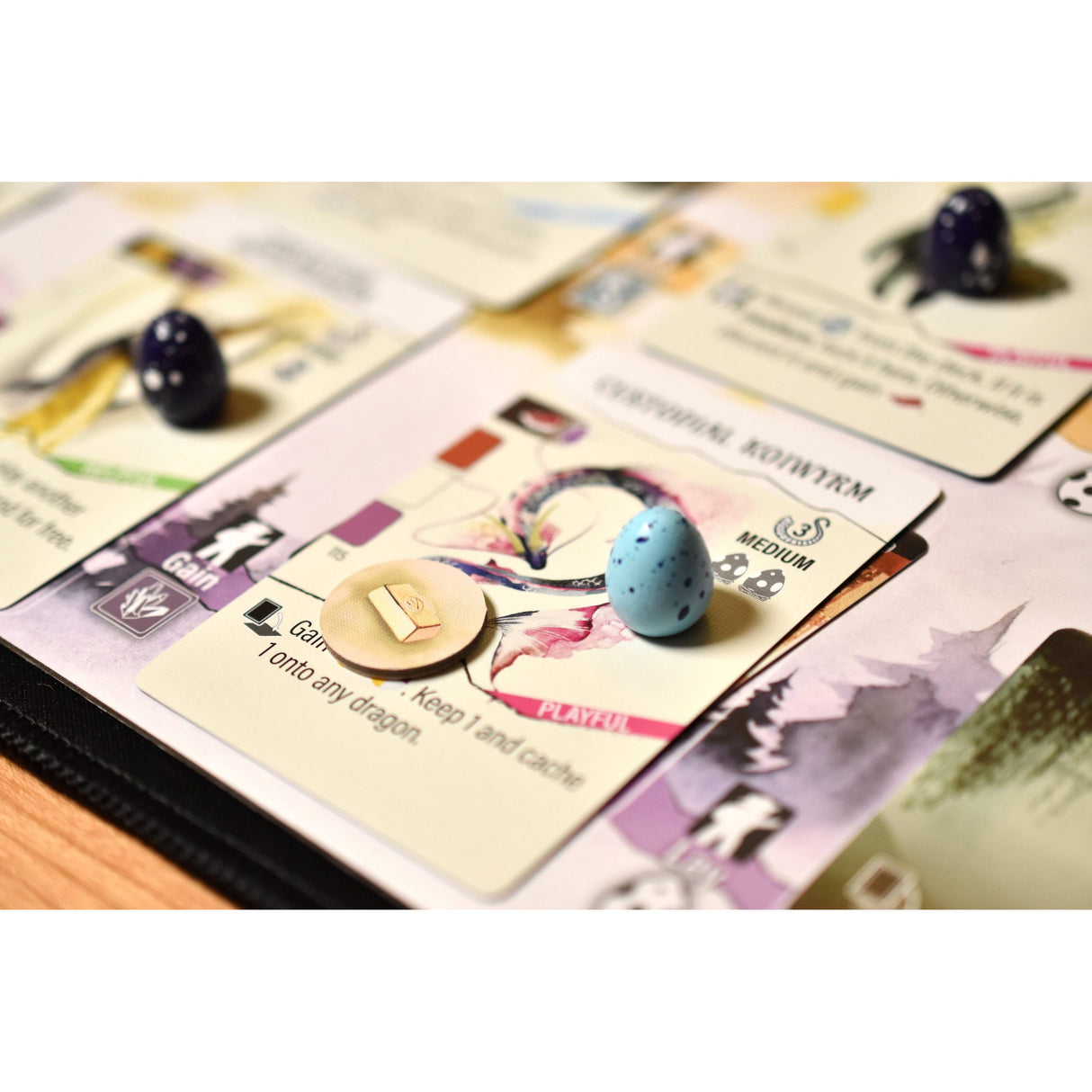 Asmodee wyrmspan - engelsk brætspil