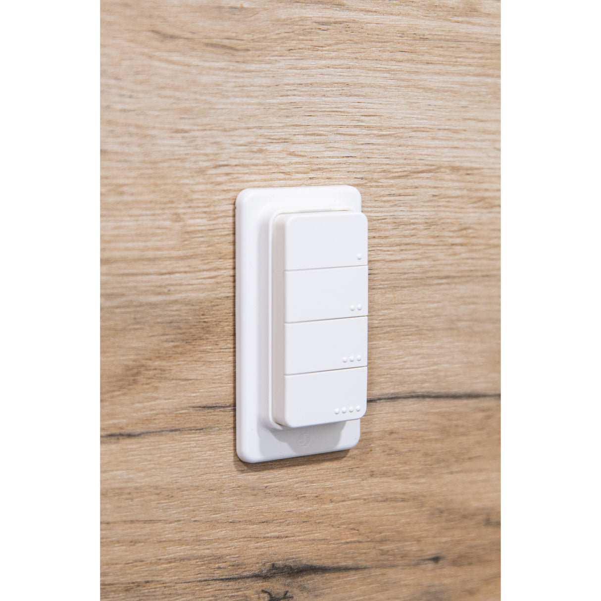 Shelly blu rc button 4 zb afstandsbediening (wit, bluetooth 5 (le), zigbee)