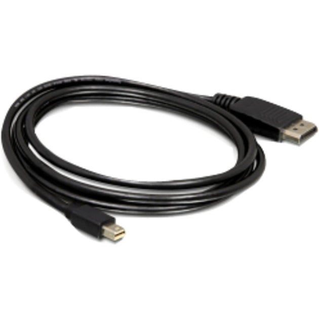 Delock mini displayport > displayport adapter (sort, 1 meter)