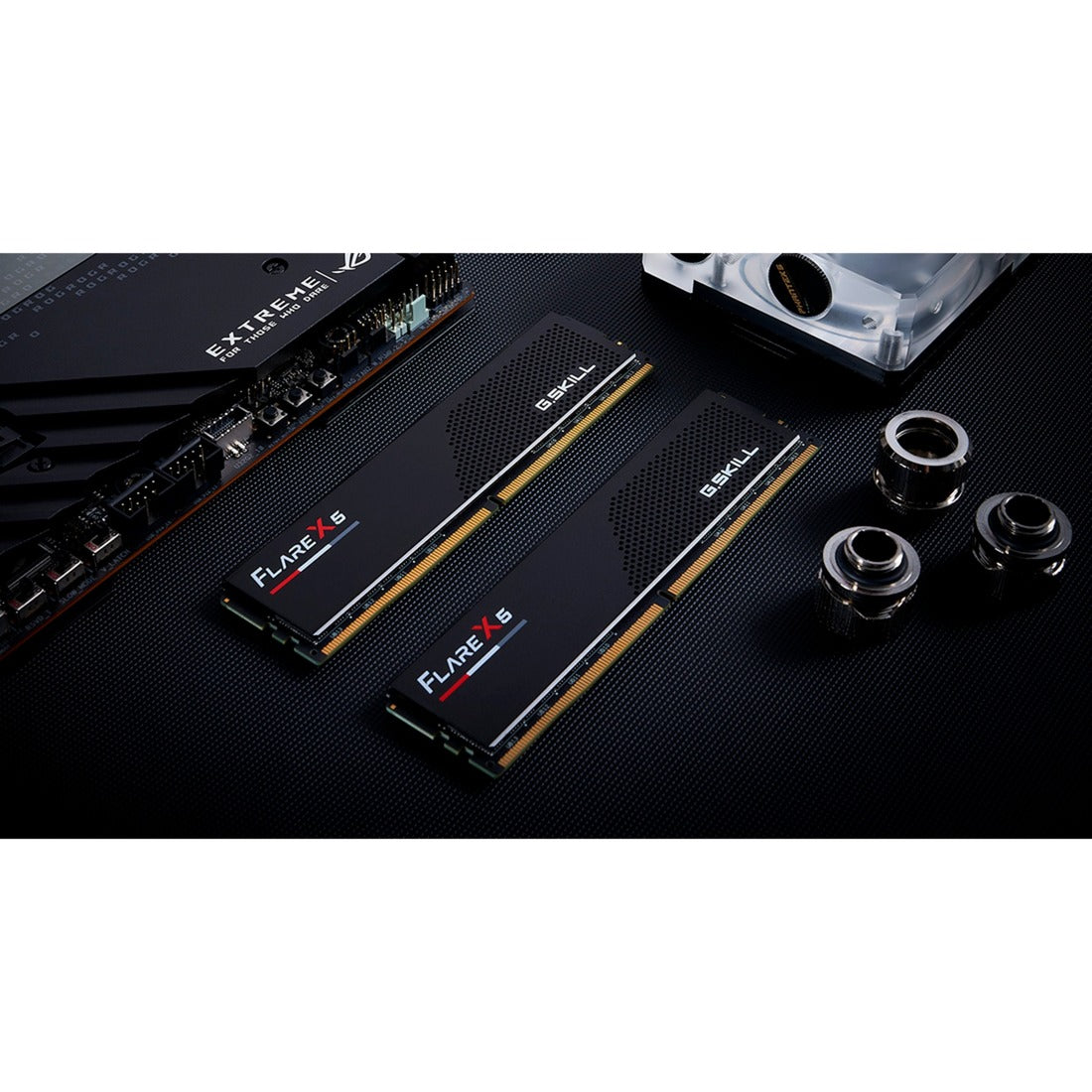 G.skill 64 GB ddr5-6000 (2x 32 GB) RAM-sæt (sort, f5-6000j3040g32gx2-fx5, flare x5, expo)