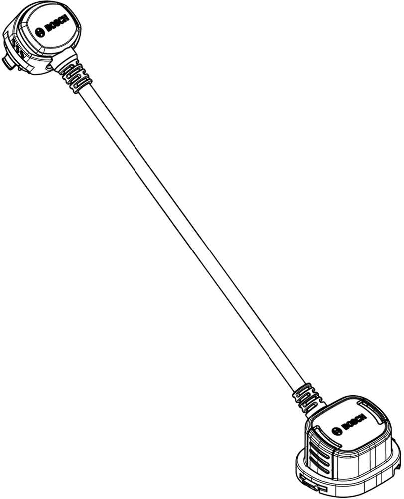 Bosch powermore kabel - kabelføring i retning af batteriholderen (bch3923)