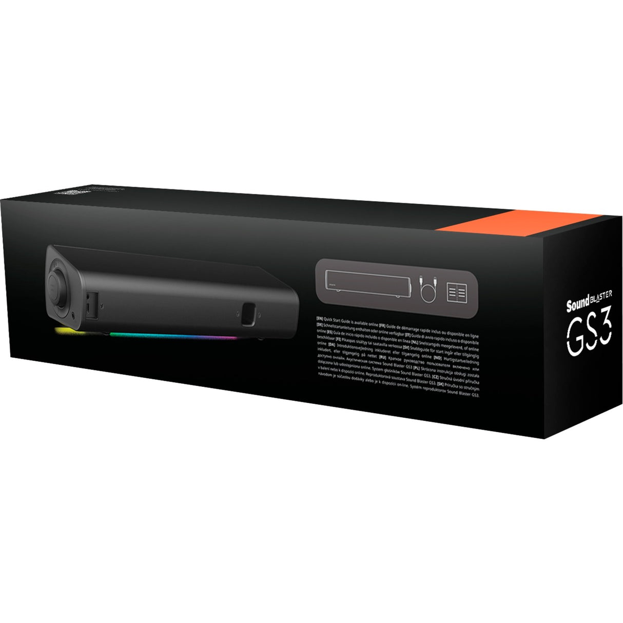 Creative Sound Blaster GS3 Soundbar (sort)