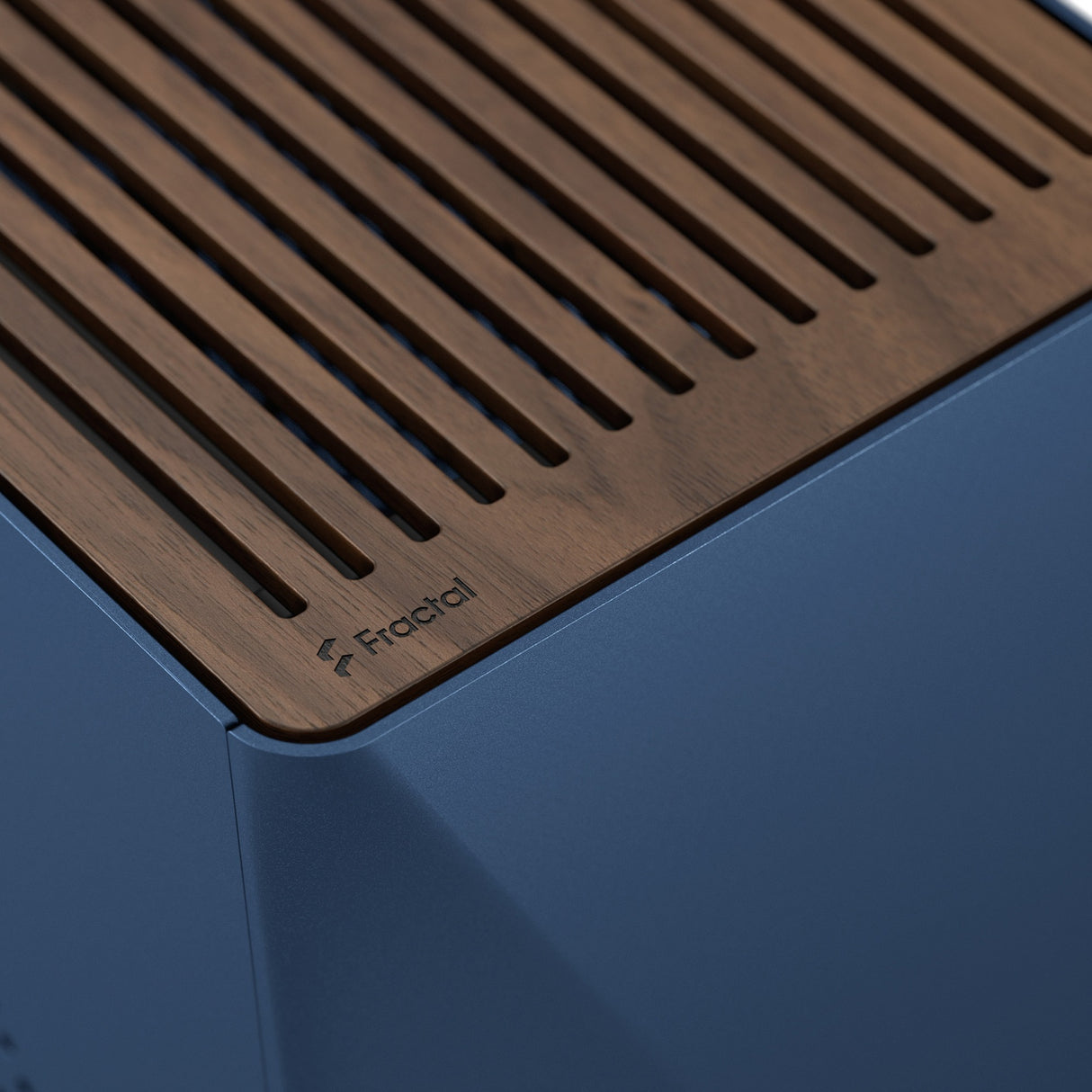 Fractal design æra 2 midnatsblåt mini tårnhus (mørkeblå | 2x USB-A | 1x USB-C)