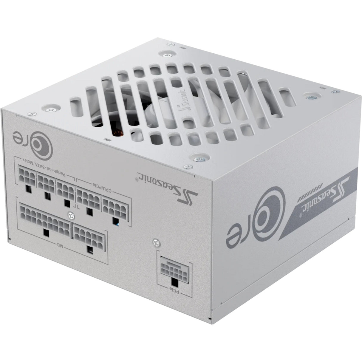 Seasonic core gx-750-v2-white modulær 750 watt strømforsyning (hvid, 1x 12v-2x6, 2x pcie)