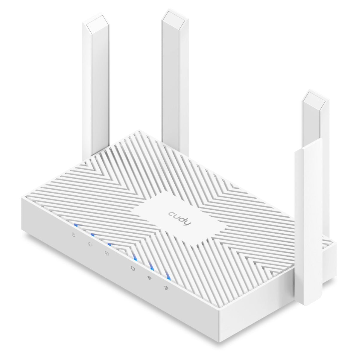 Cudy ac1200 gigabit wi-fi router (hvid, app)