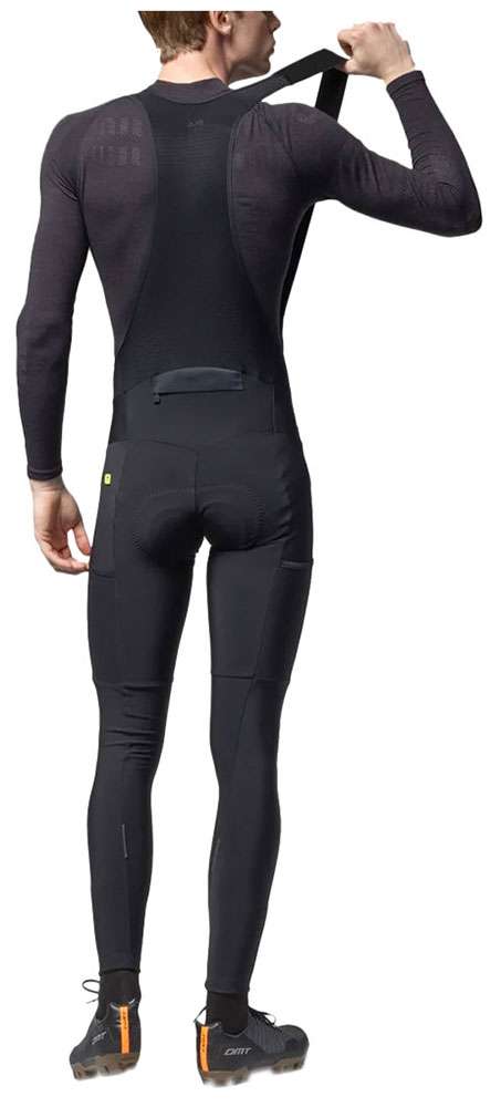 Alé stones cargo 2.0 - bib tights med pude