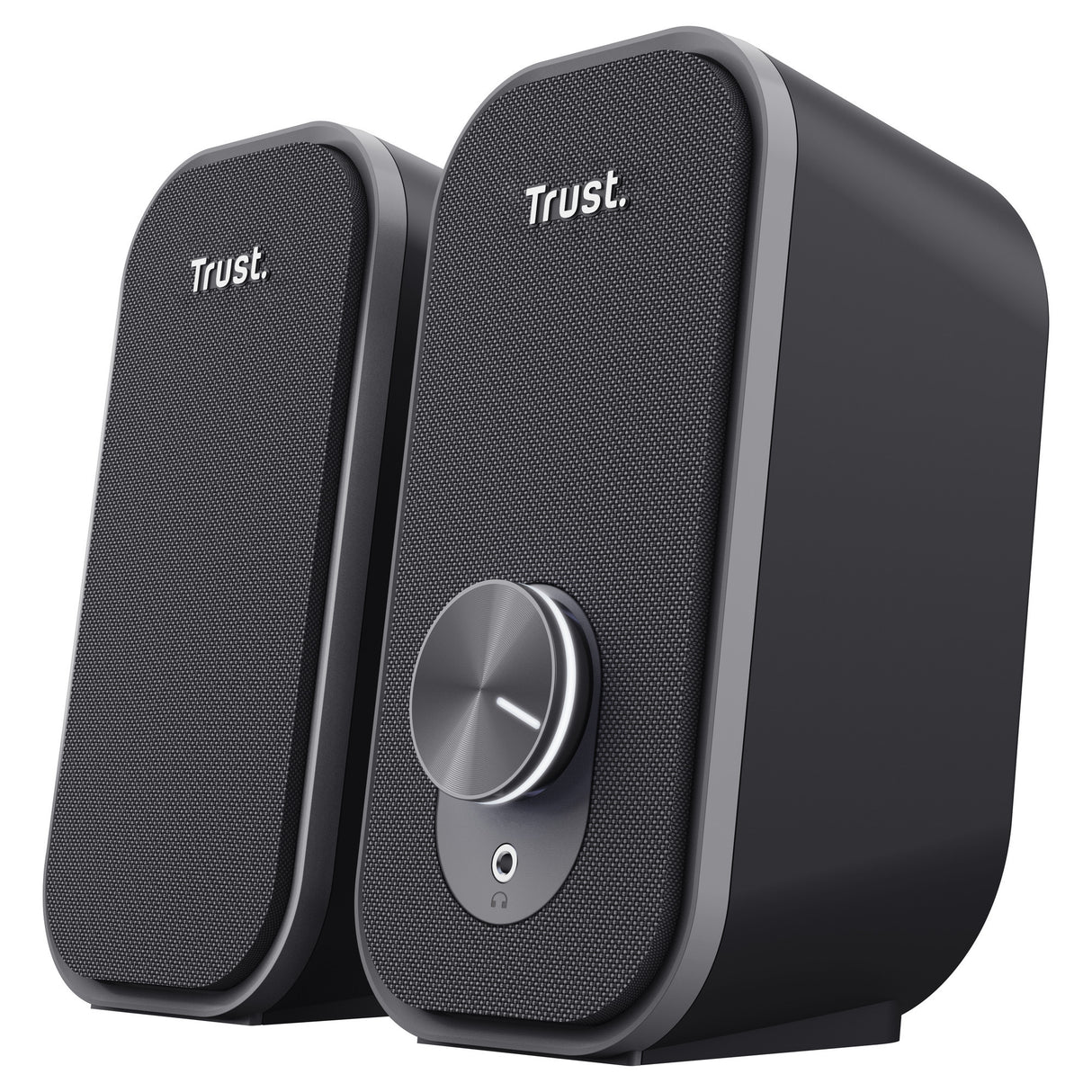 Trust ador 2.0-luidsprekerset pc-luidspreker (zwart grijs)