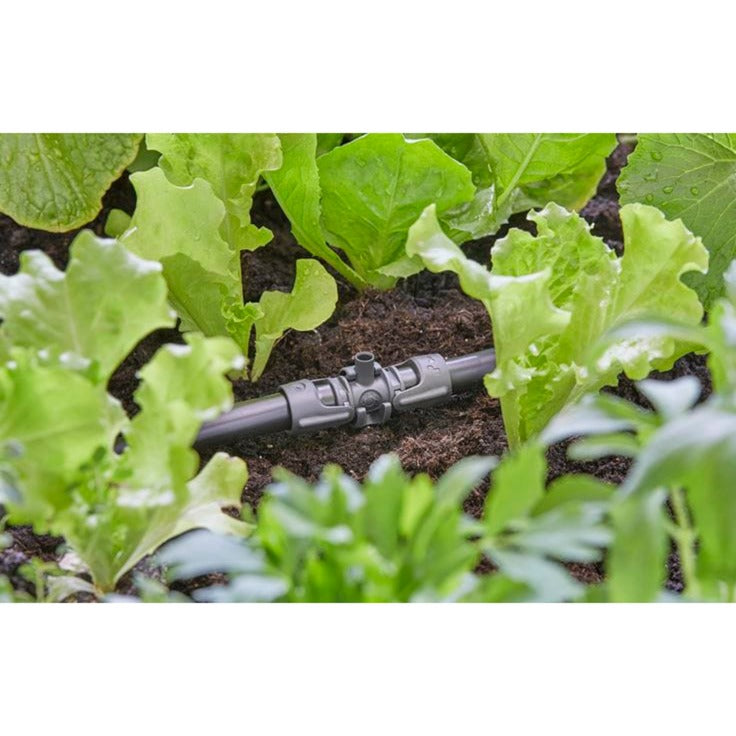 Gardena mikro-drypsystem T-stykke til sprinklertilslutning (mørkegrå)