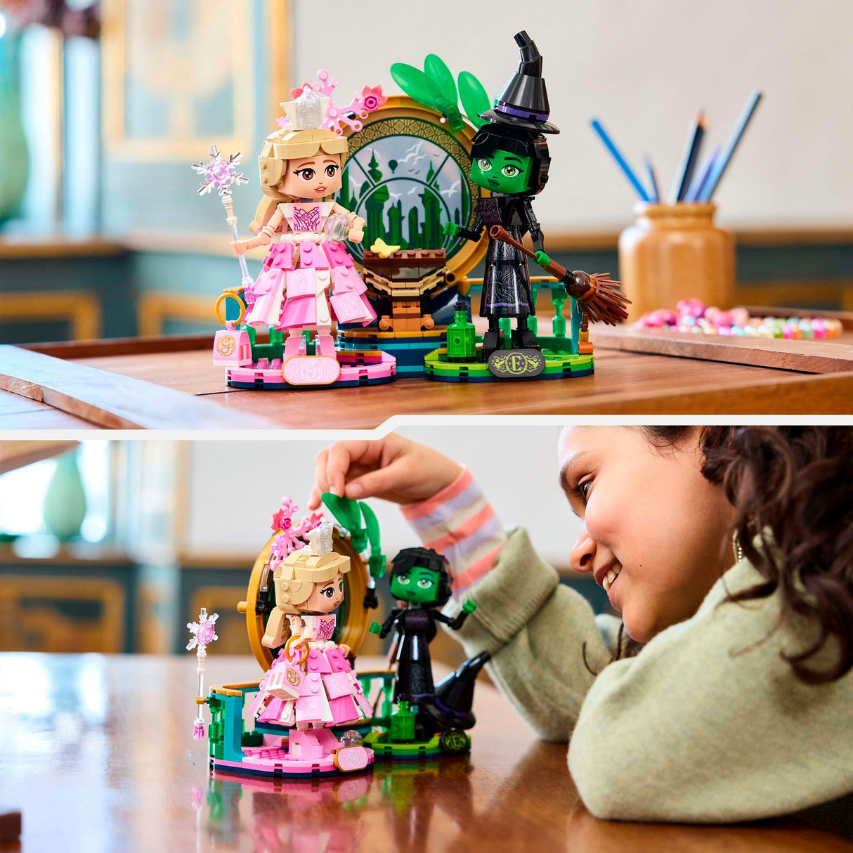 Lego ond elphaba og glinda figurer - 75682