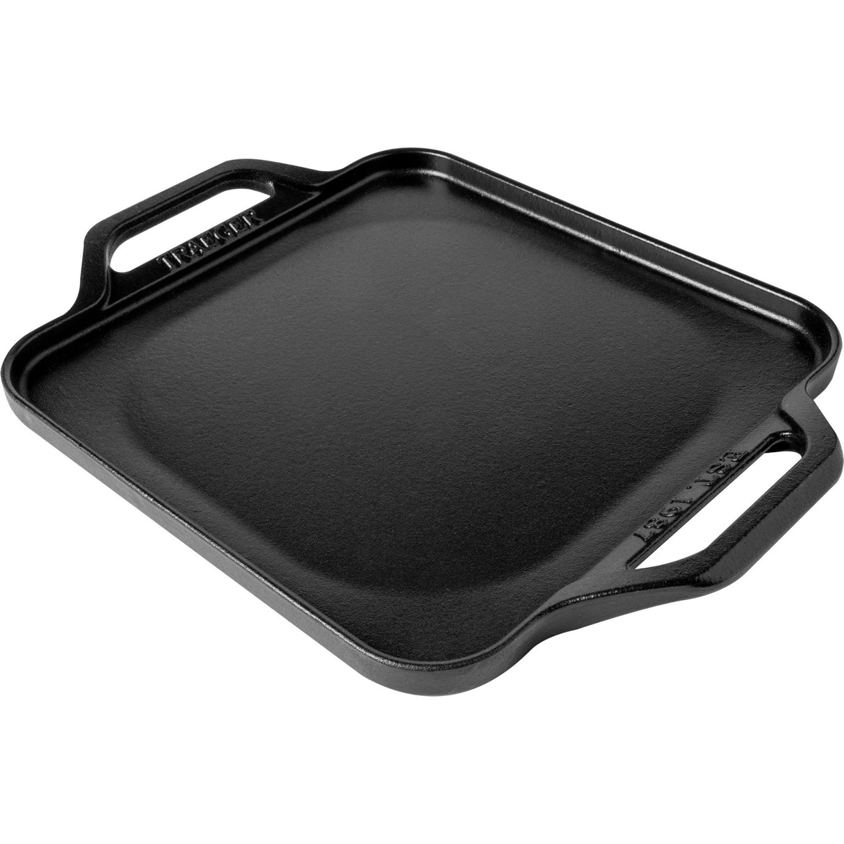 Traeger induktionsstøbejernspande bac703 stegepande (sort, 29 x 29cm)