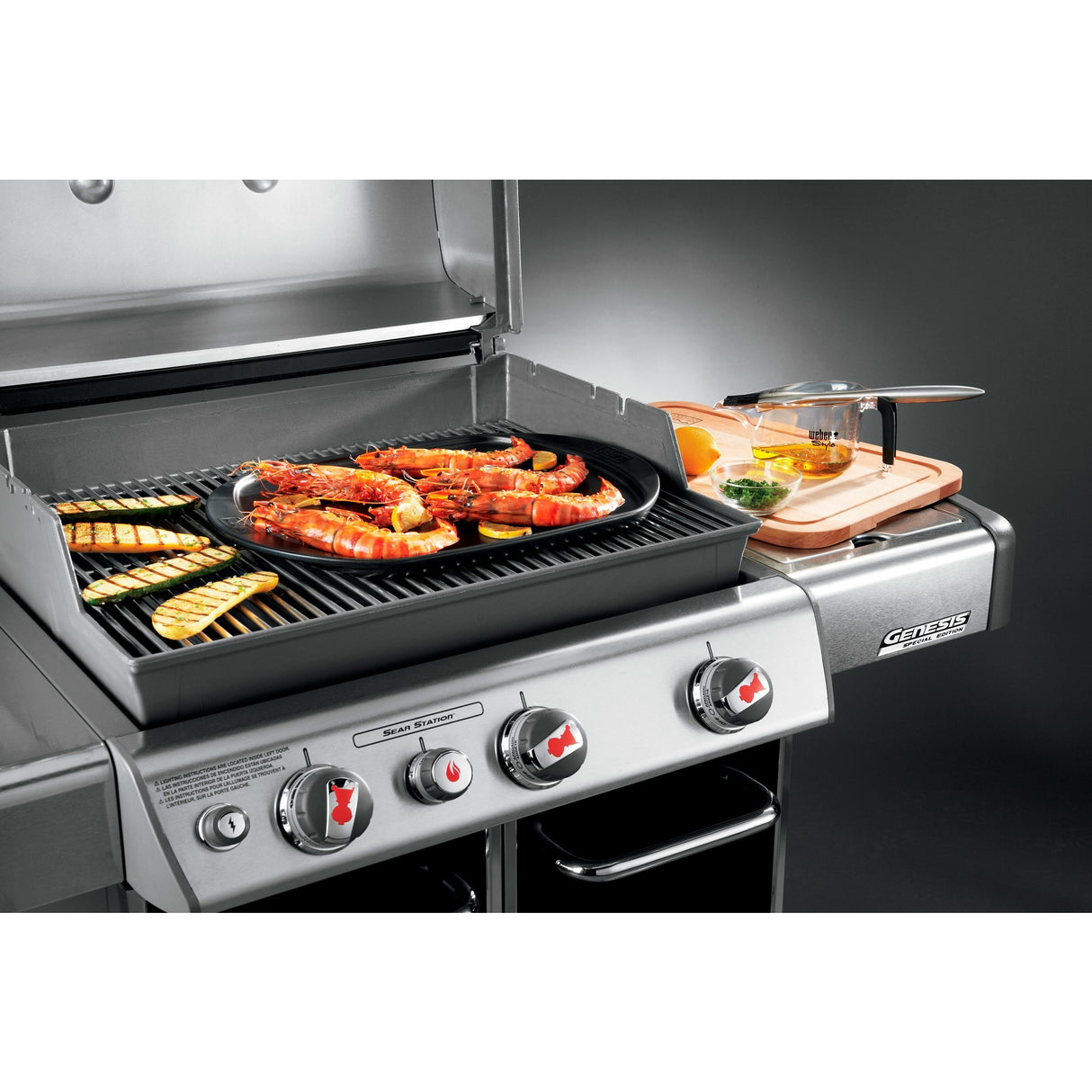 Weber bageplade grillplade (49 x 35 cm)