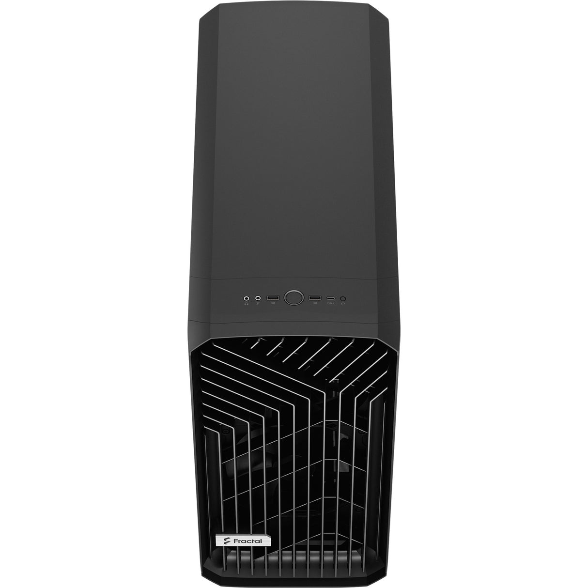 Fractal design torrent sort solid midi tårnhus (sort | 2x USB-A | 1x USB-C)