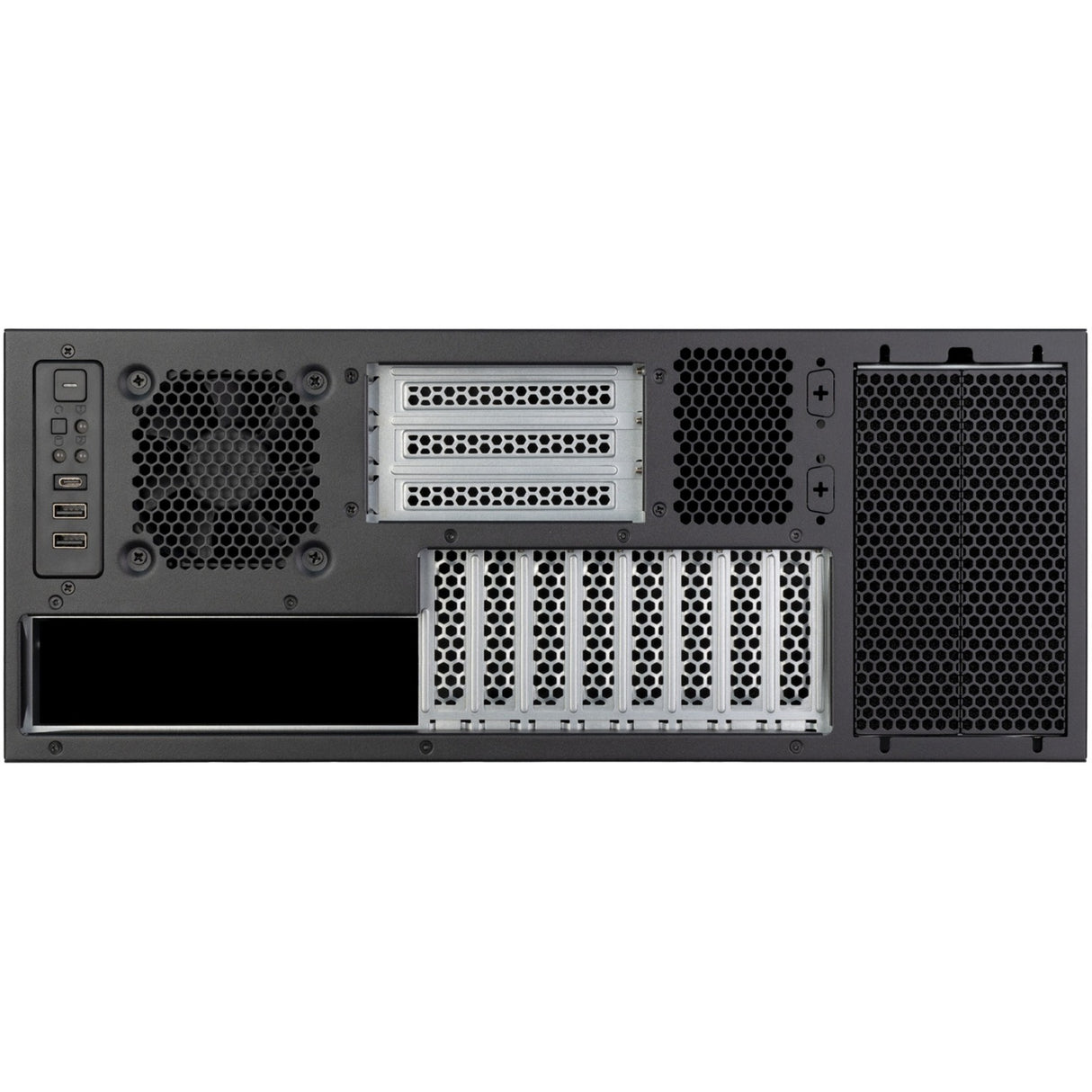 Silverstone RM47-502-i rackhus (sort)