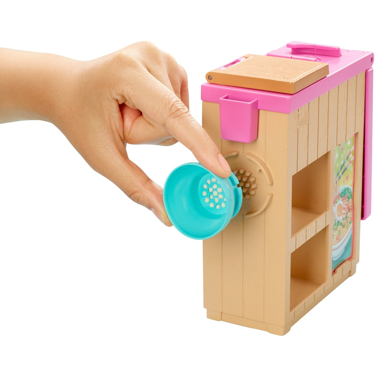 Barbie nudelbar legesæt og dukke