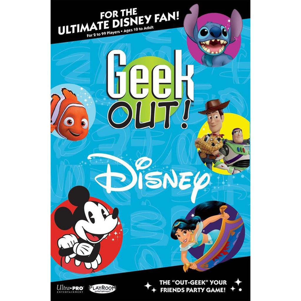 Disney europæisk spillernetværk nørd! kortspil (engelsk, 2 - 99 spillere, 30 minutter, fra 10 år)