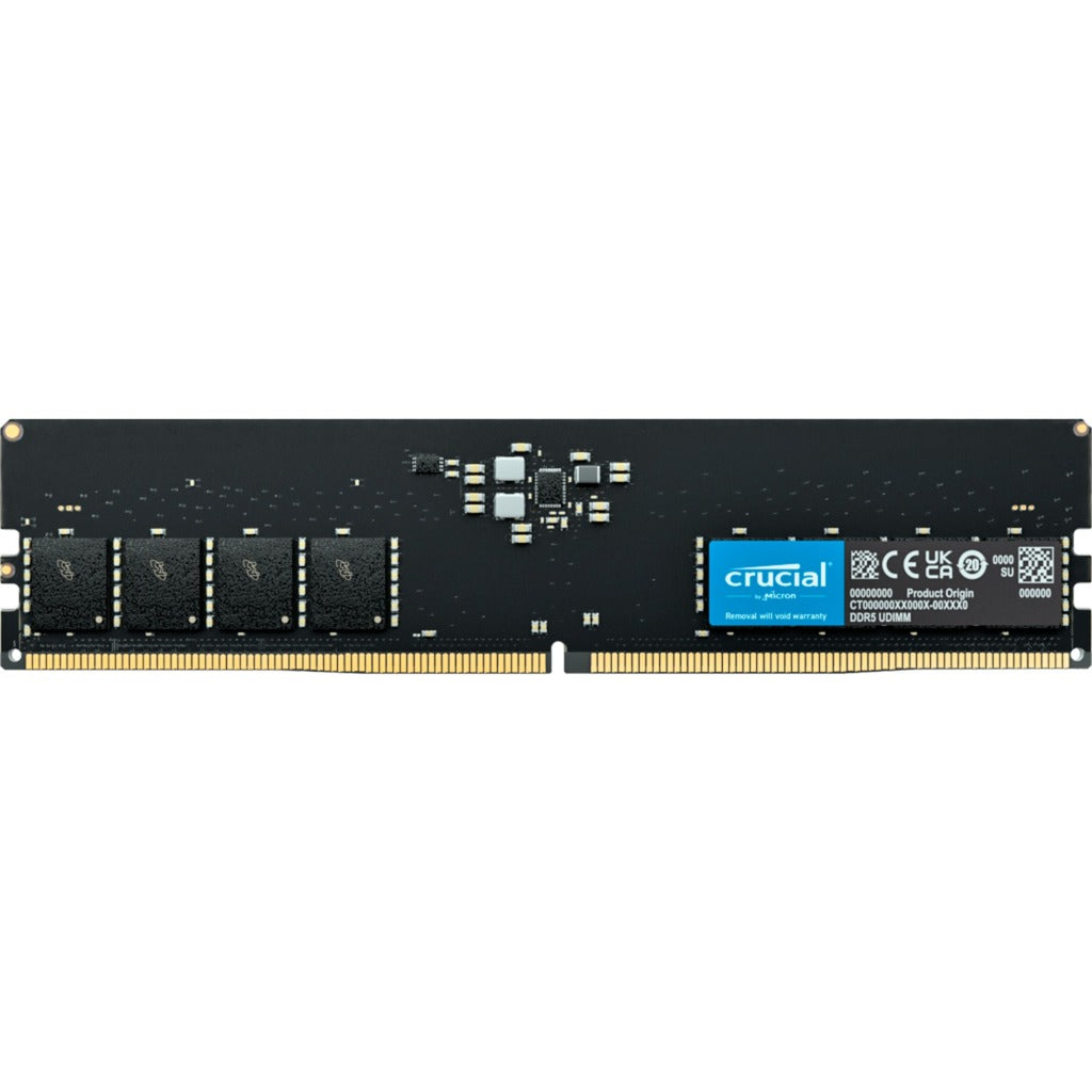 Crucial 16 GB DDR5-5600 (1x 16 GB) RAM (sort, CT16G56C46U5)