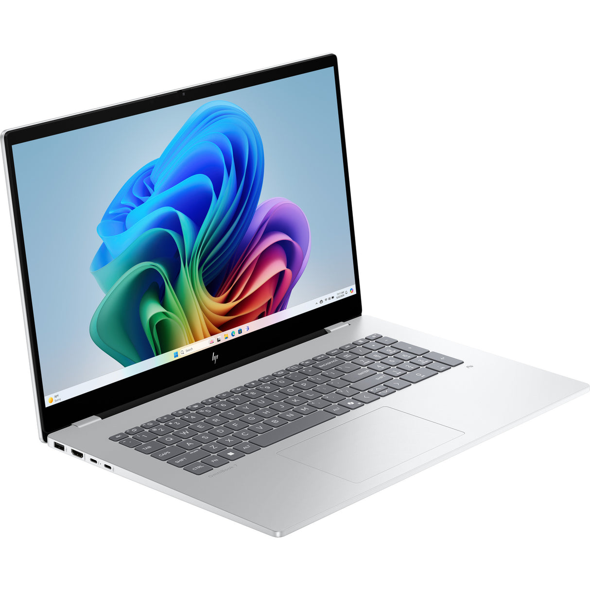 Hp omnibook 7 ngai 17-dc0070nd 17.3 copilot+ bærbar (sølv | core ultra 7 256v | intel arc 140v | 16 GB | 1 TB SSD | touch)