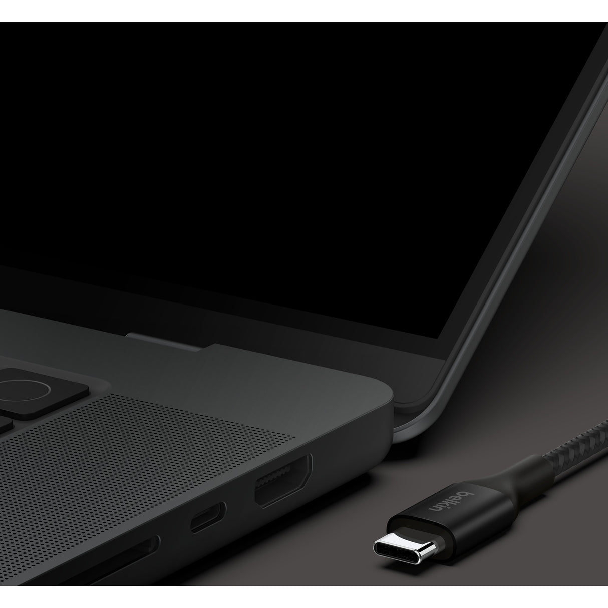 Belkin boost charge USB-C > USB-C-kabel (sort, 1 meter, 240 W)
