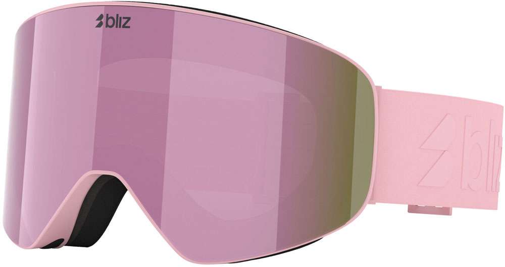 Bliz flow brun m pink multi - skibrille