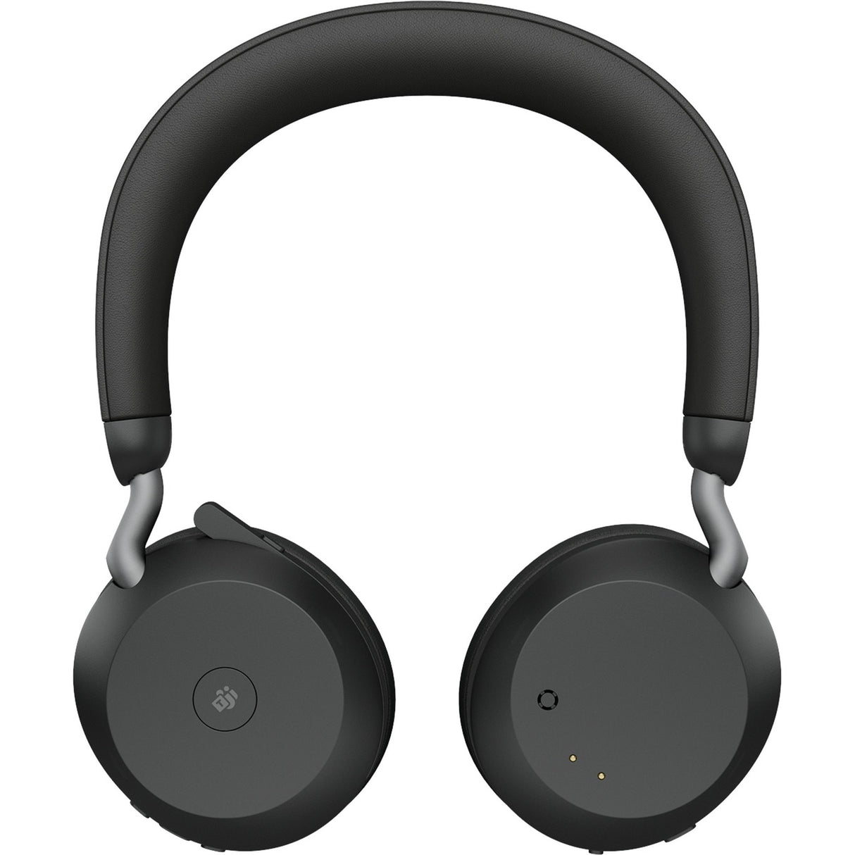 Jabra evolve2 75 on-ear headset (sort, link380c, microsoft teams)