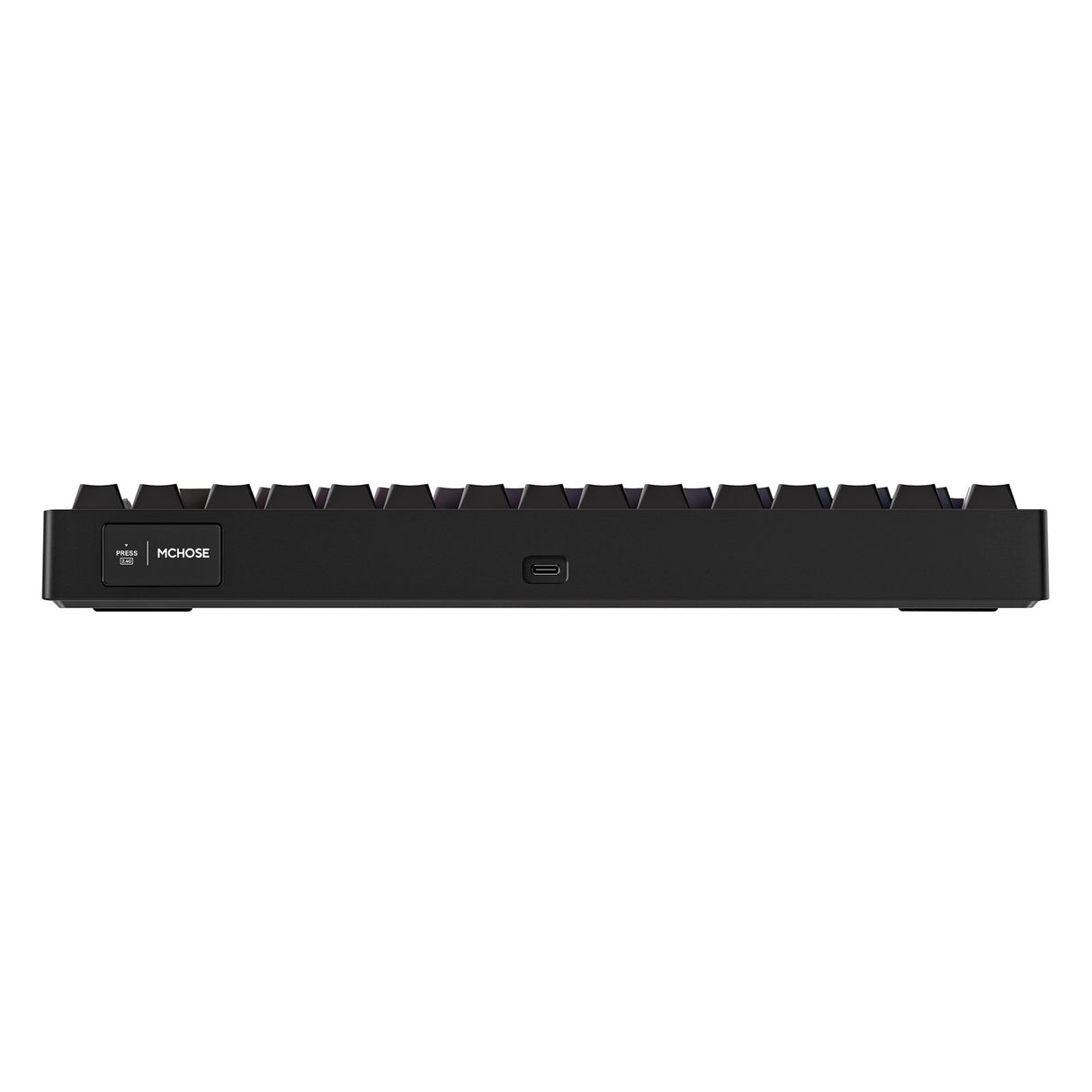 Mchose G75 Pro Tri-mode pakningsstruktur Mekanisk gaming-tastatur (Sort Pink, US Layout, KTT Cabbage Tofu V2, 75%, RGB, Hot Swap, PBT Double-Shot, 2,4 GHz USB-C Bluetooth)