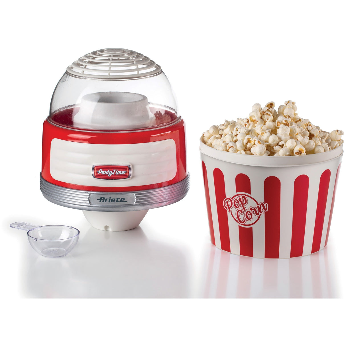 Ariete Party Time Pop Corn XL Machine 2957 00 popcornmaskine (rød hvid)