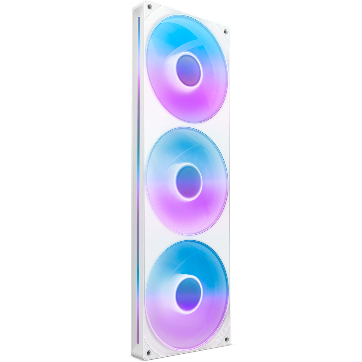 Nzxt f420 rgb core case blæsere (hvide, 3 stykker, 420 x 140 x 26 mm)