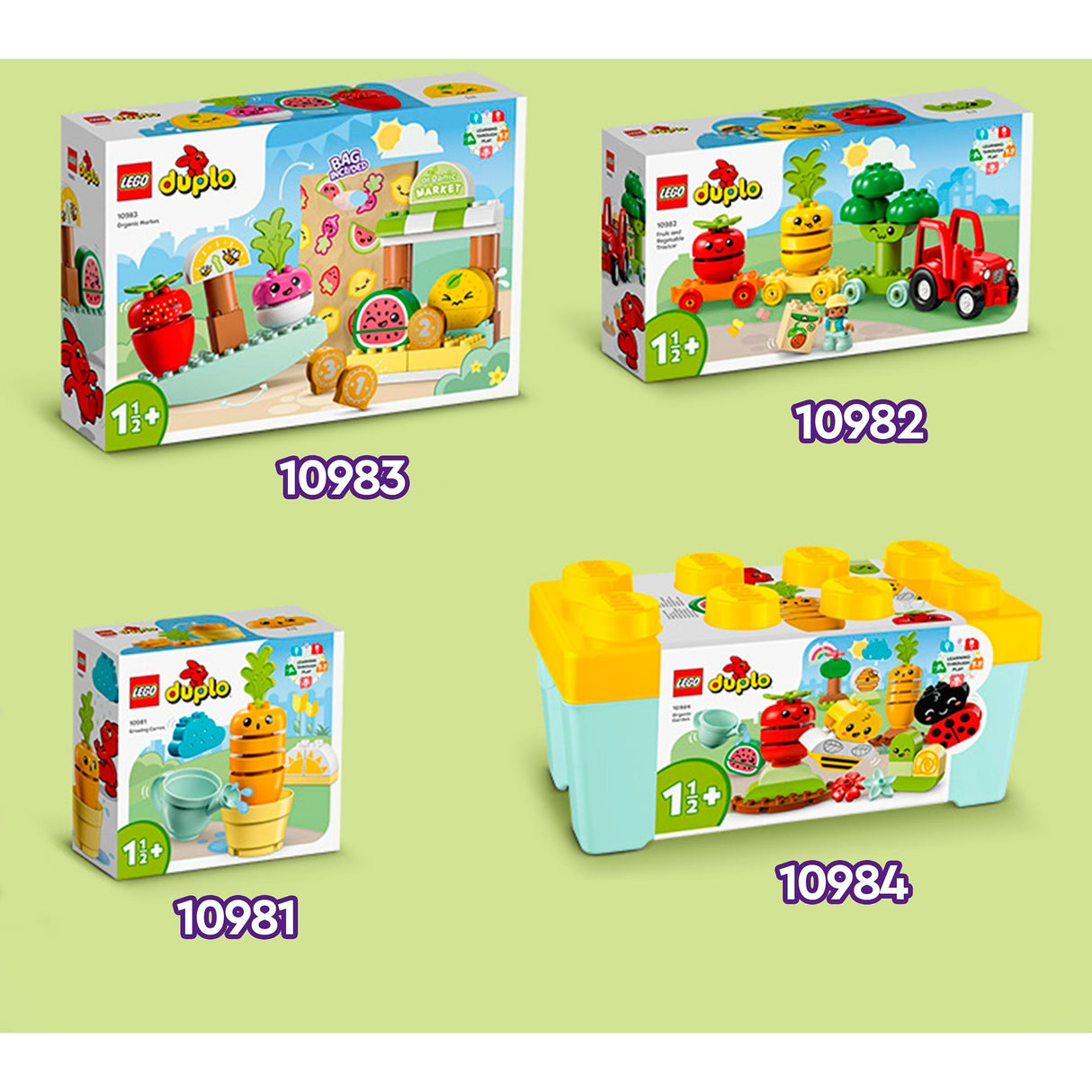 Lego duplo - biomarked byggelegetøj (10983)