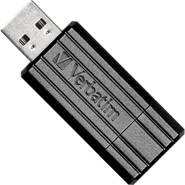 Verbatim pinstripe USB-drev 16 GB USB-stick (sort, USB 2.0)