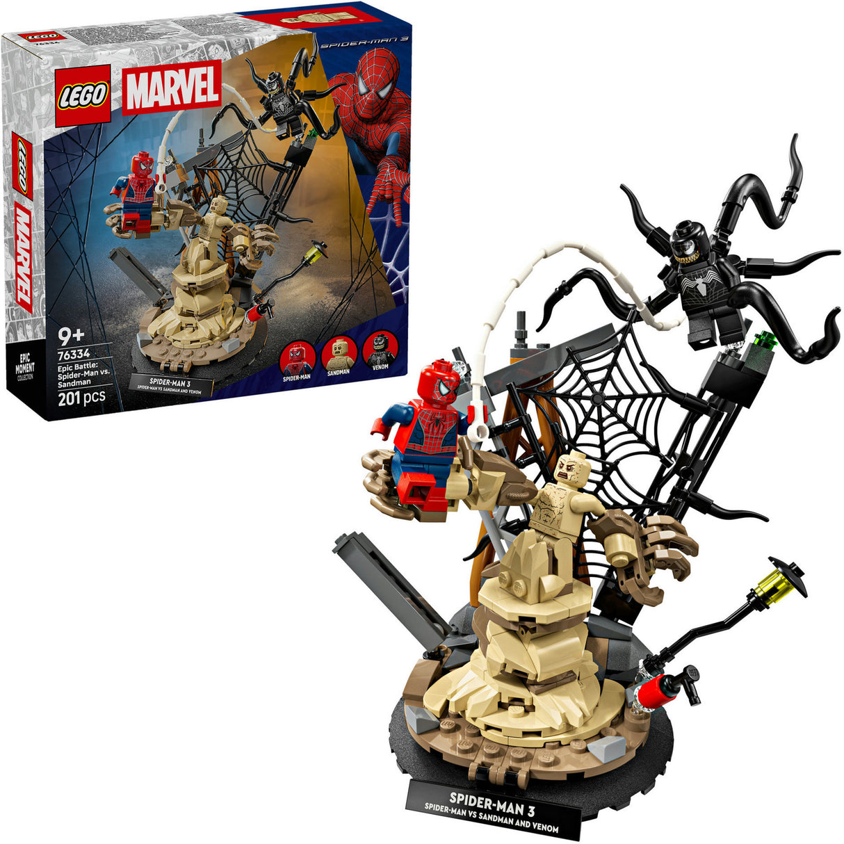 Lego Marvel ultimative kamp: Spider-man vs. Sandman byggesæt - 76334