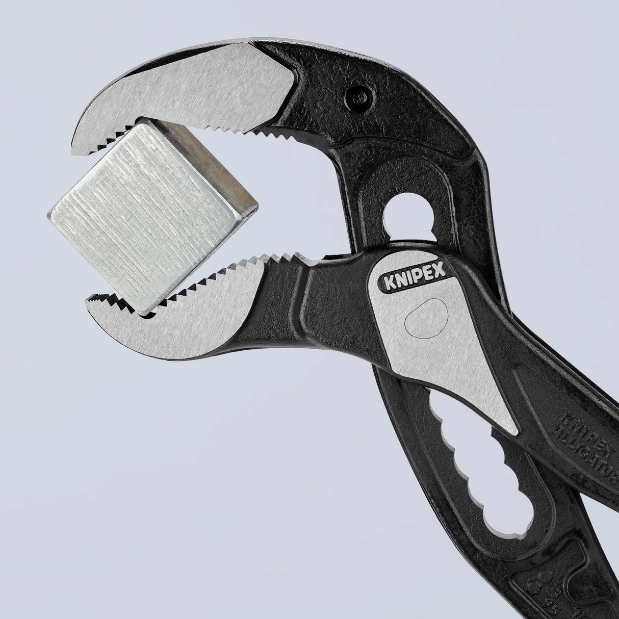Knipex Alligator XL vandpumpetang 8801400 Svensk vandpumpetang (sort rød, 400 mm)