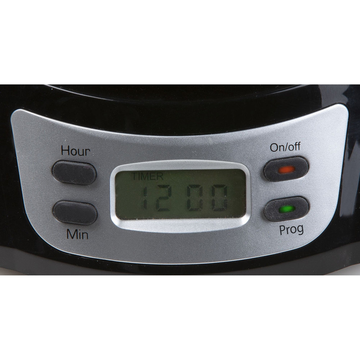 Domo kaffemaskine med timer og display do708k kaffefiltermaskine (sort, 1,5 liter)