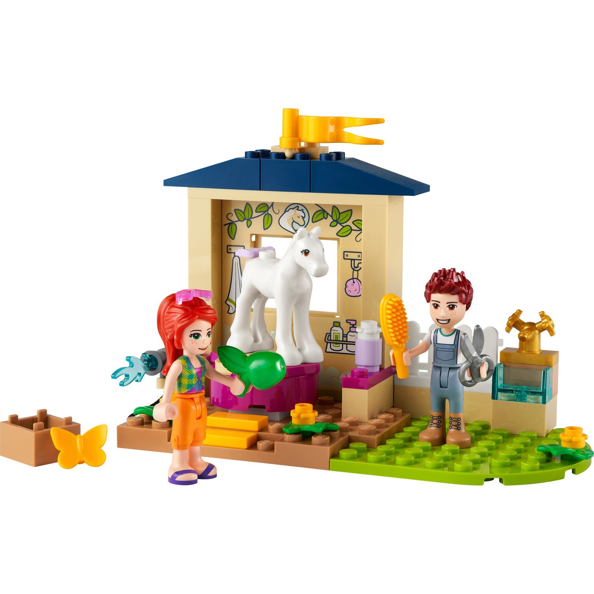 Lego friends - ponyvask stabilt byggelegetøj (41696)