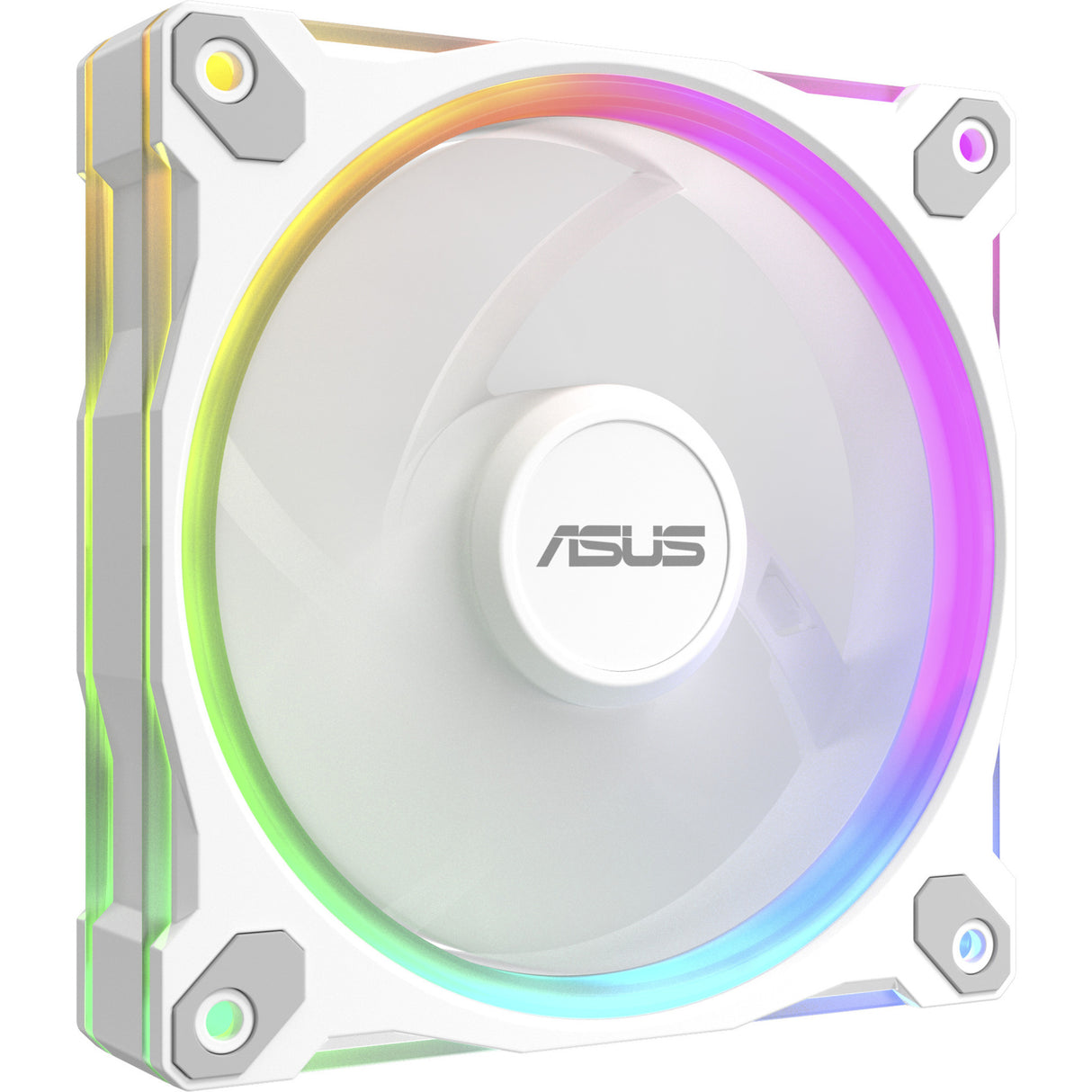 Asus prime mr120 argb reverse ventilator - triple pack case fans (hvide, 3 styk, 120 x 120 x 28 mm, 3 styk)