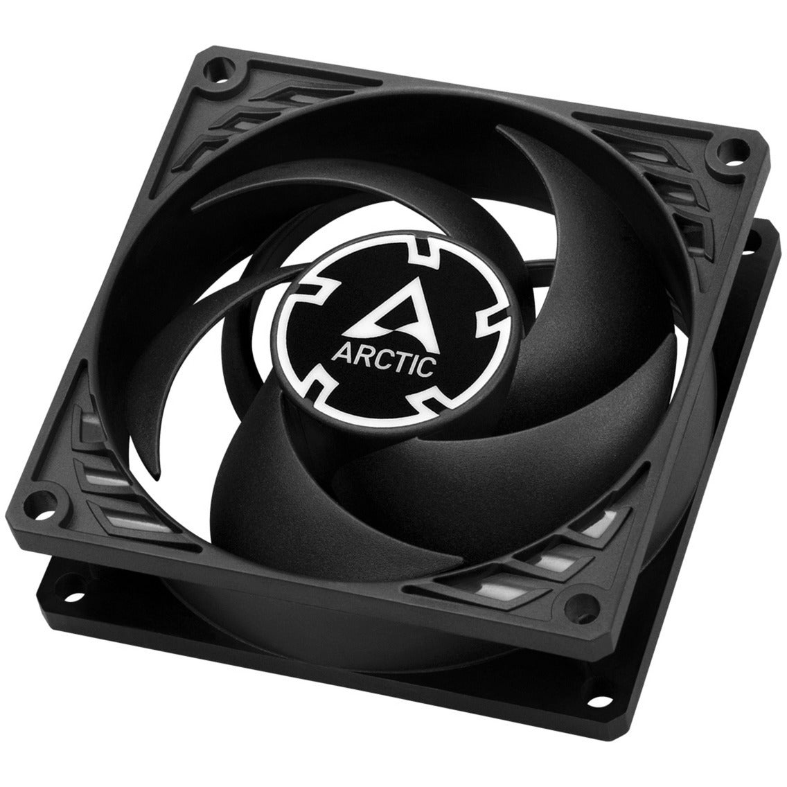 Arctic p8 pwm pst case ventilator (sort, 80 x 80 x 25 mm)