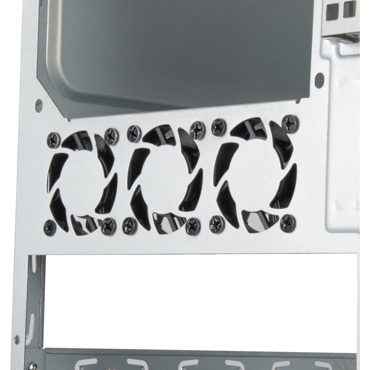 Silverstone sst-cs351 mini tårnhus (sort | 2x USB-A | 1x USB-C)
