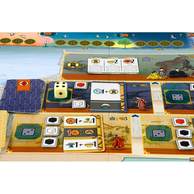 999spil 999 spil Himejis hvide slot brætspil (hollandsk, 1 - 4 spillere, 80 minutter, fra 12 år)